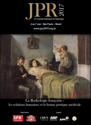 Affiche des 47èmes Journées Paulistaines de Radiologie - Pablo Picasso : Science et charité, 1897 - Musée Picasso, Barcelone.