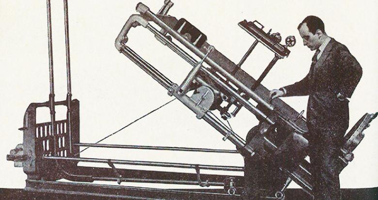 Table oscillante GGP Compagnie Générale de Radiologie 1932